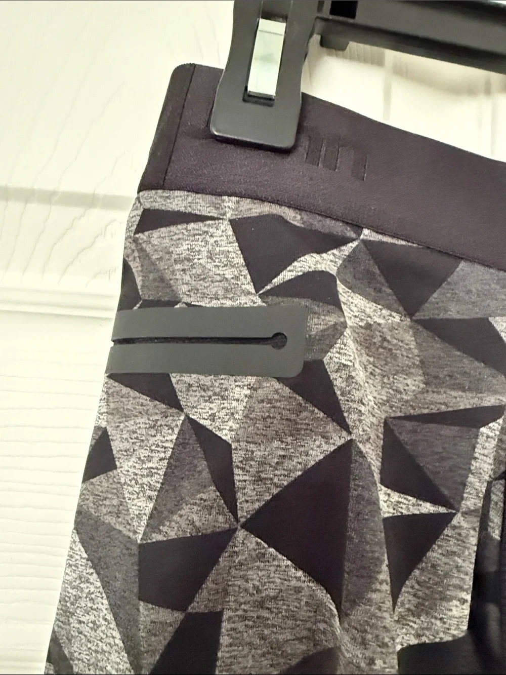 Tommy  John’s Men's Gray Geometric Performance Boxer Briefs